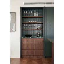 Reid Gloss Forest Green Kit Kat Ceramic Mosaic Tile